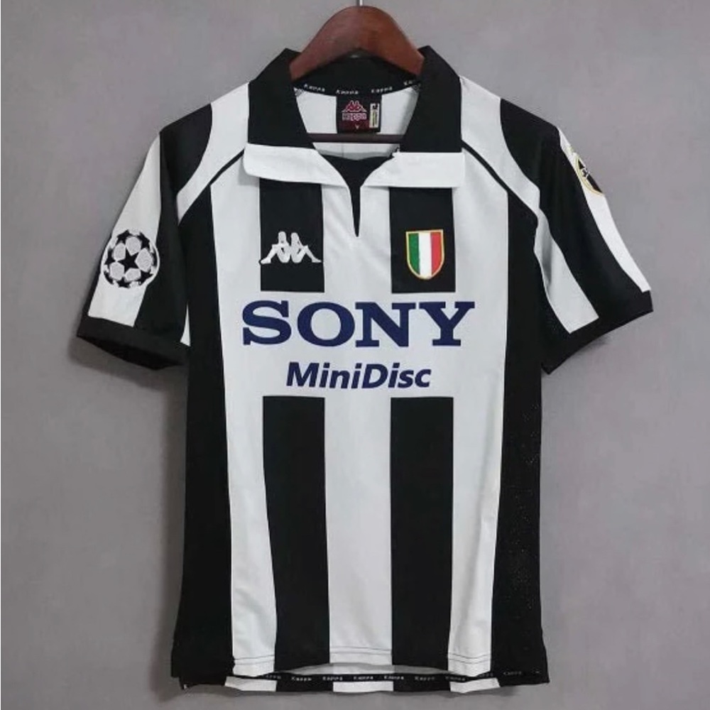Juventus 97/98 Home Retro Jersey Vintage Classic Soccer Football Jersey